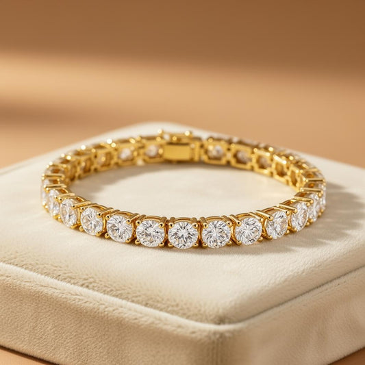 The Lumière Tennis Bracelet - 14k Yellow Gold