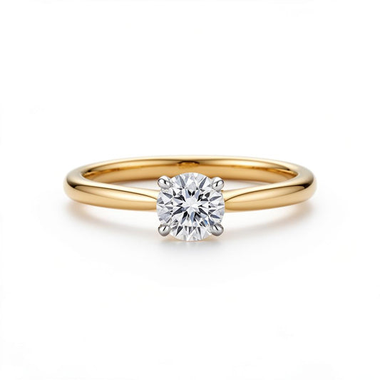 Classic Solitaire Lab Diamond Ring