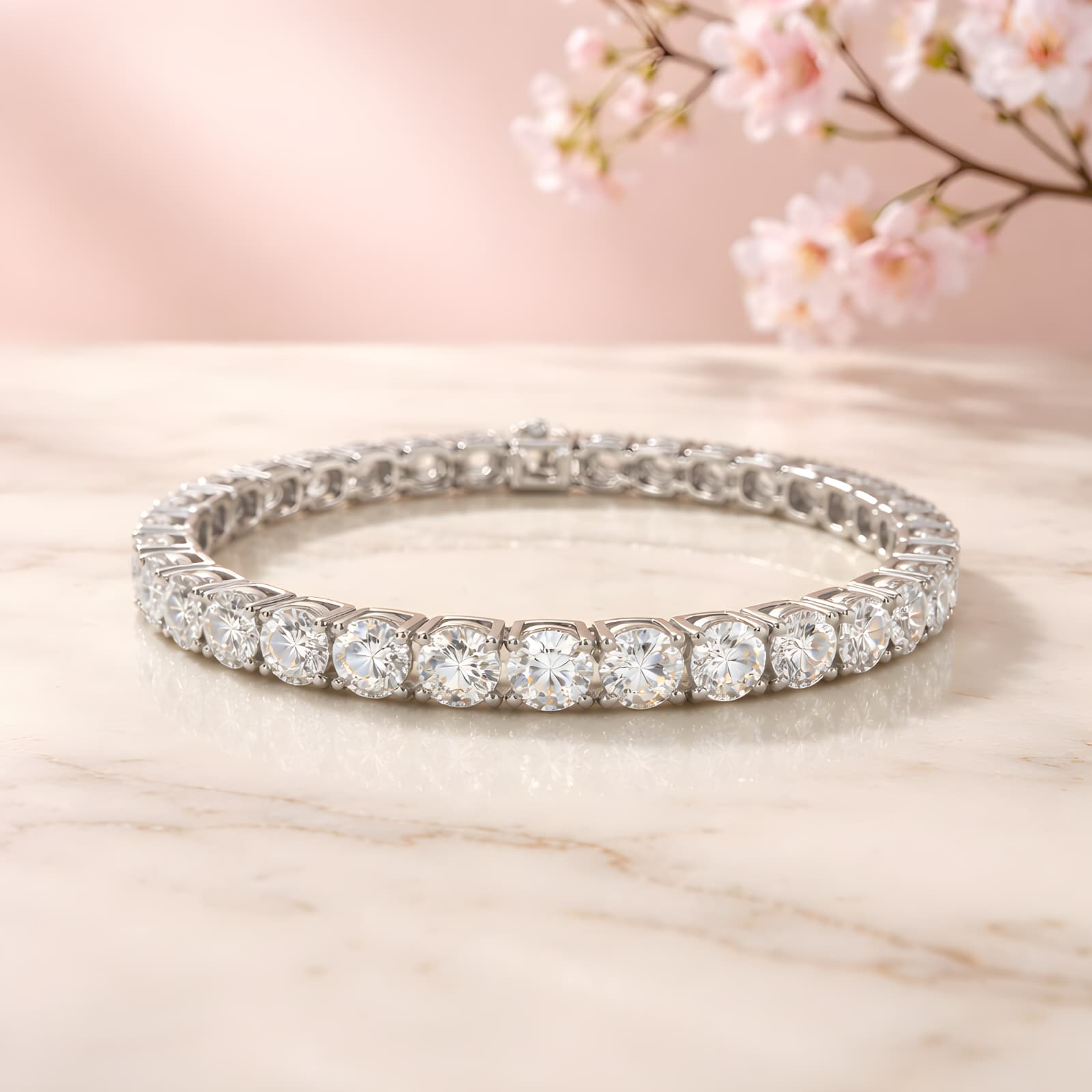4 Carats Diamond Bracelet